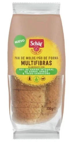 Pão de Forma Multifibras Sem Glúten