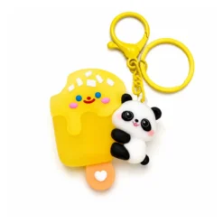 Porta-chaves Ice Ring Panda Love