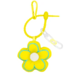 Porta-chaves Puffy Flower Power