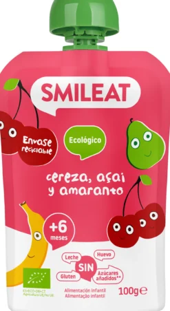 Pouch de Cereja, Açaí e Amaranto