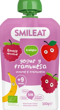 Pouch Iogurte e Framboesa