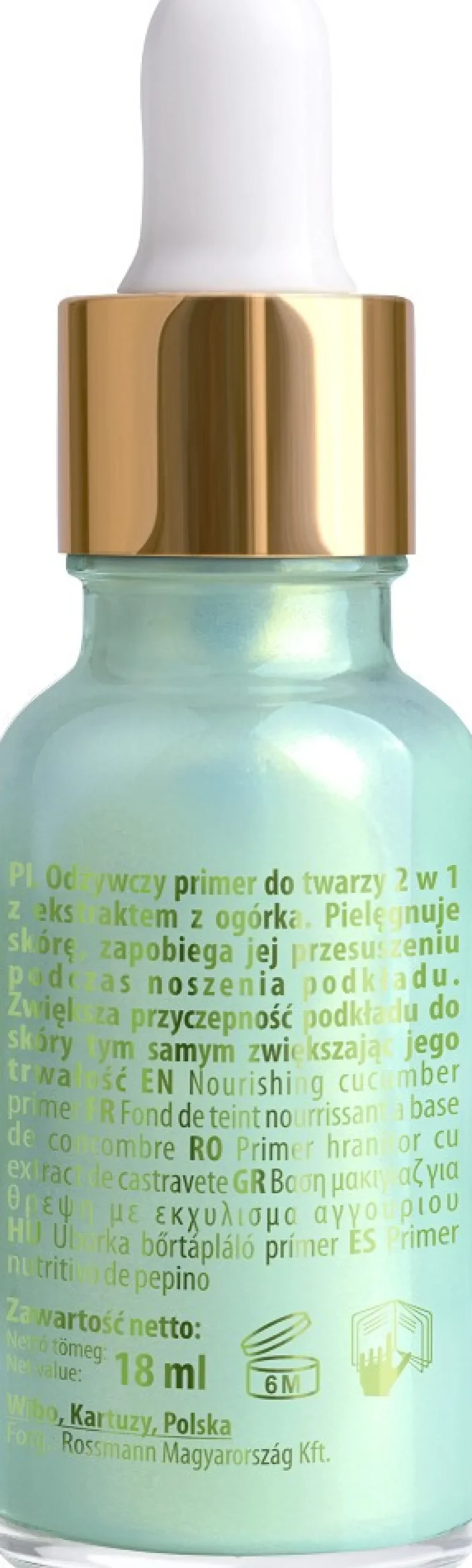 Pré-base de Maquilhagem Sérum 2 em 1 Cucumber
