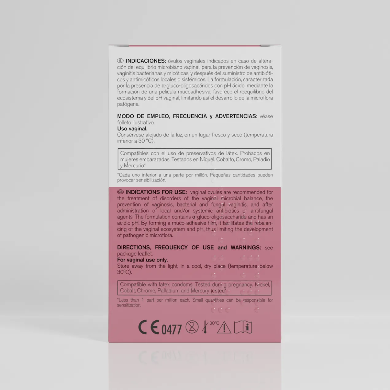 Prebiotic Óvulos Vaginais