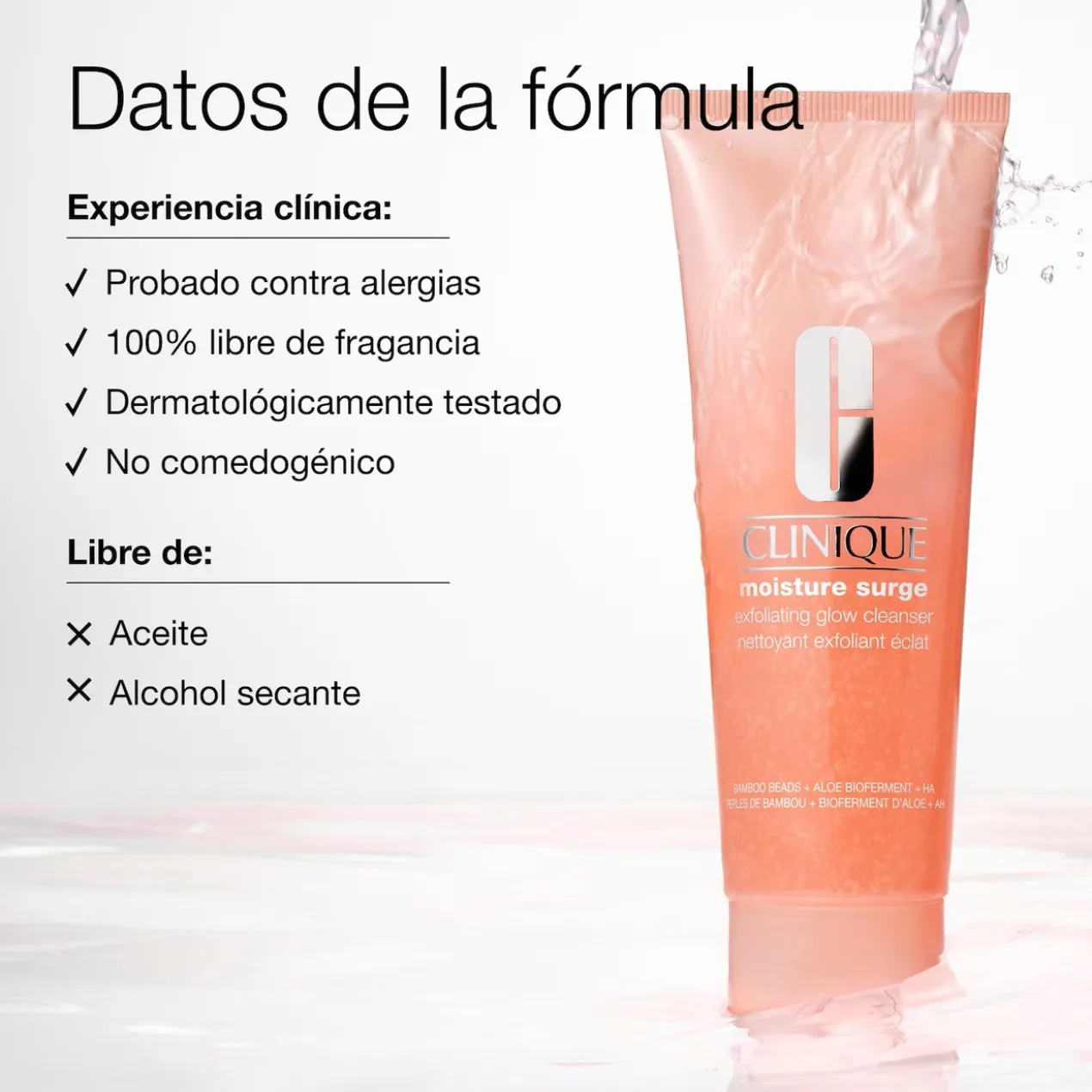 Produto de Limpeza Esfoliante Moisture Surge Cleanser
