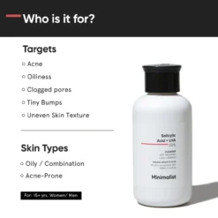 Produto de Limpeza Facial Ácido Salicílico