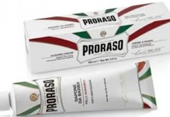Proraso Creme de Barbear Chá Verde Pele Sensível para homem