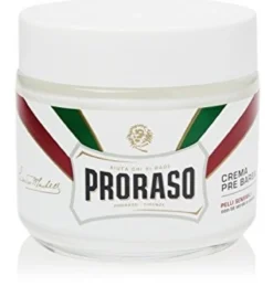 Proraso Creme Pré-Shave para Pele Sensível para homem