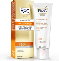 Proteção Solar Facial Alta Tolerância SPF50