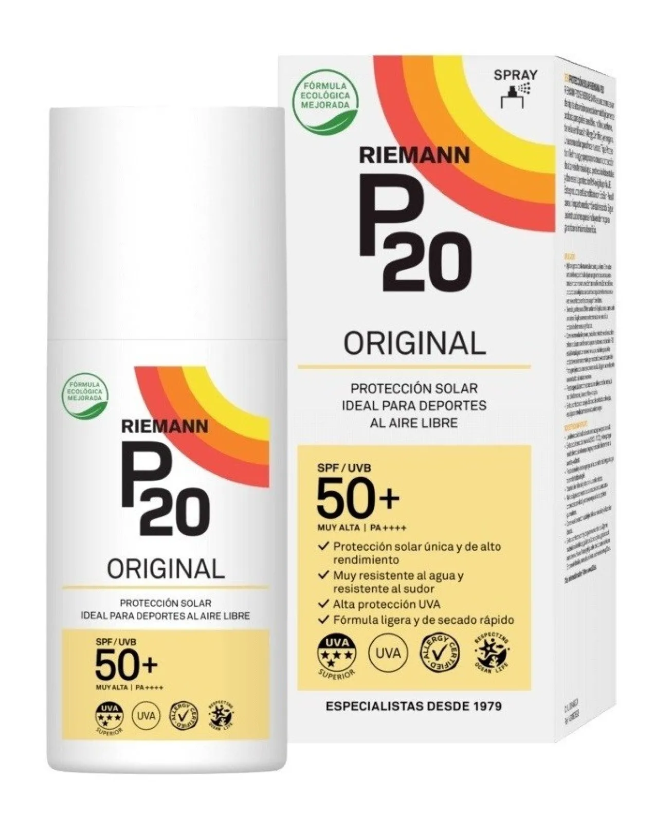 Proteção Solar P20 Spray SPF 50+