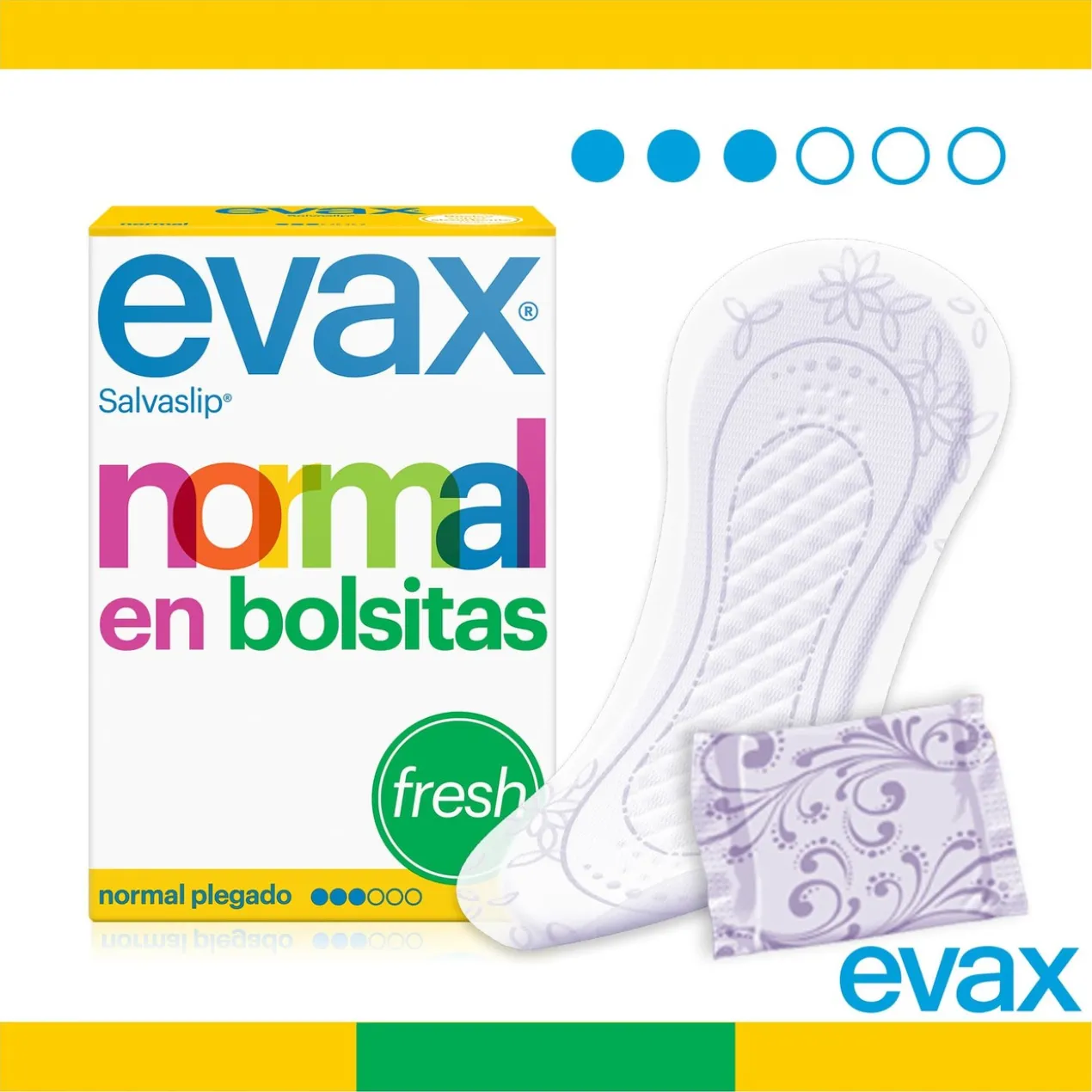 Protetores Diários Normal Fresh em Saquetas