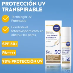 Protetor Facial 2 em 1 Primer Sérum UV Diário SPF 50+