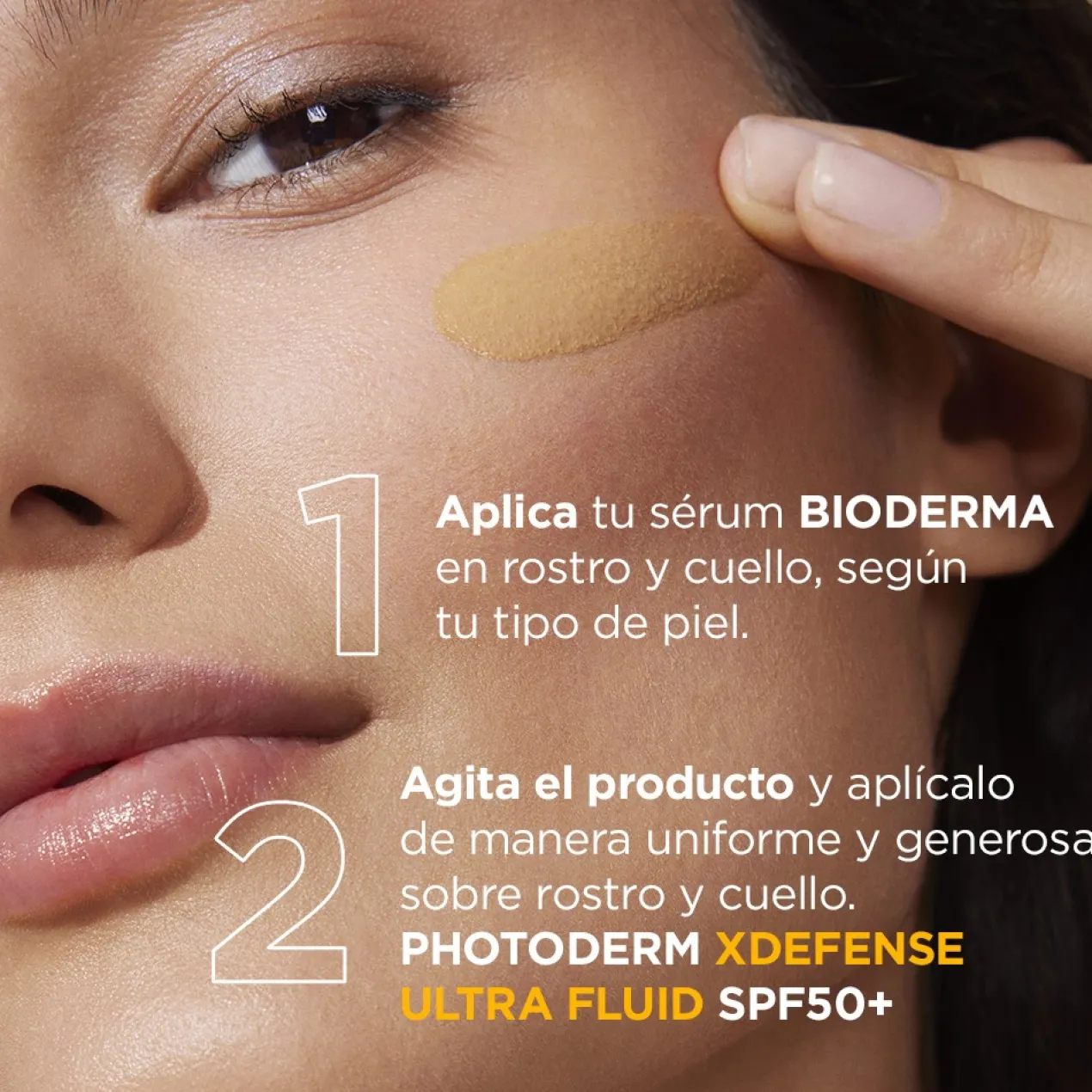 Protetor Solar com Cor Photoderm XDefense Ultra Fluid SPF50+ Tom 03