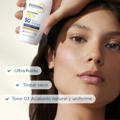 Protetor Solar com Cor Photoderm XDefense Ultra Fluid SPF50+ Tom 03