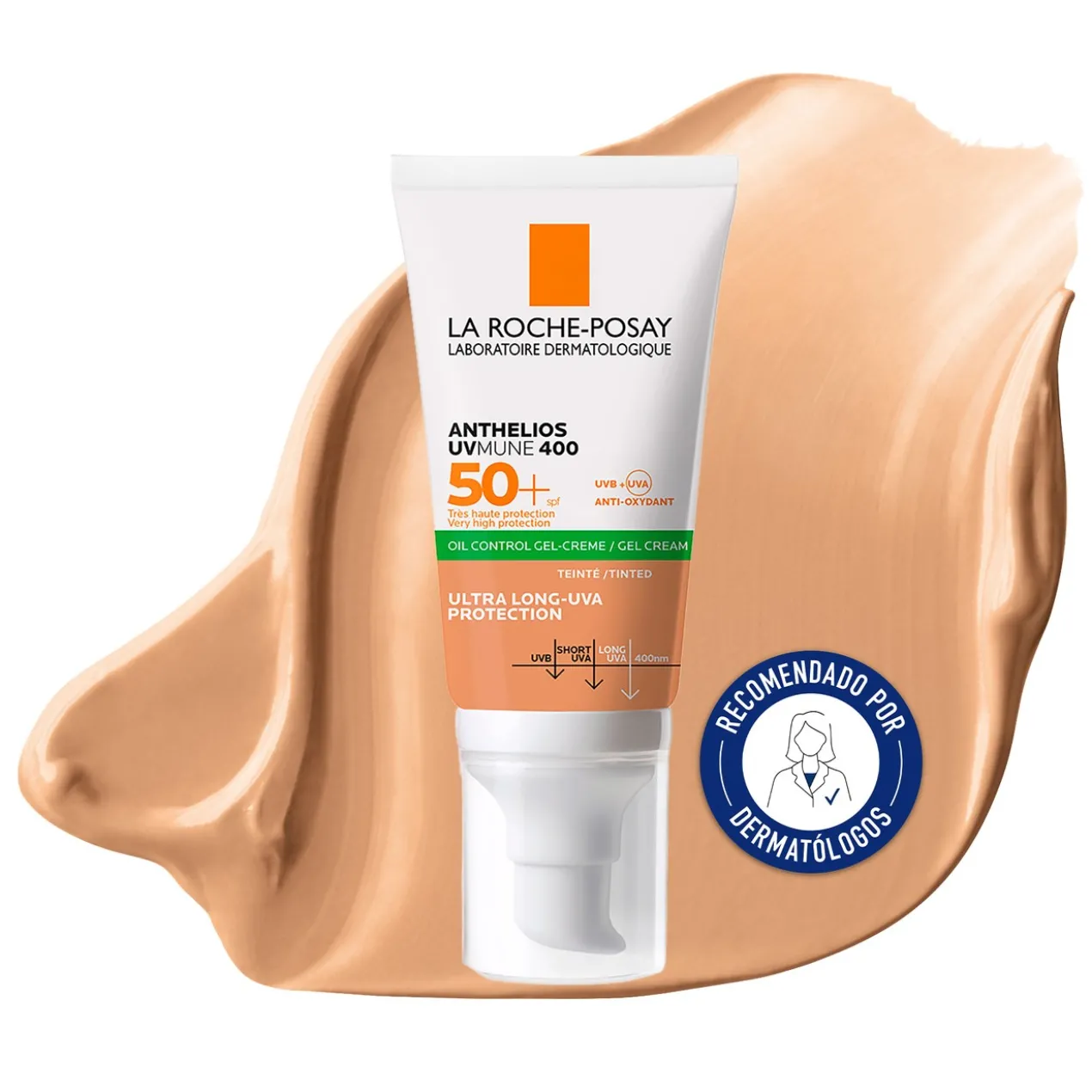 Protetor Solar Cor Anthelios Toque Seco SPF50