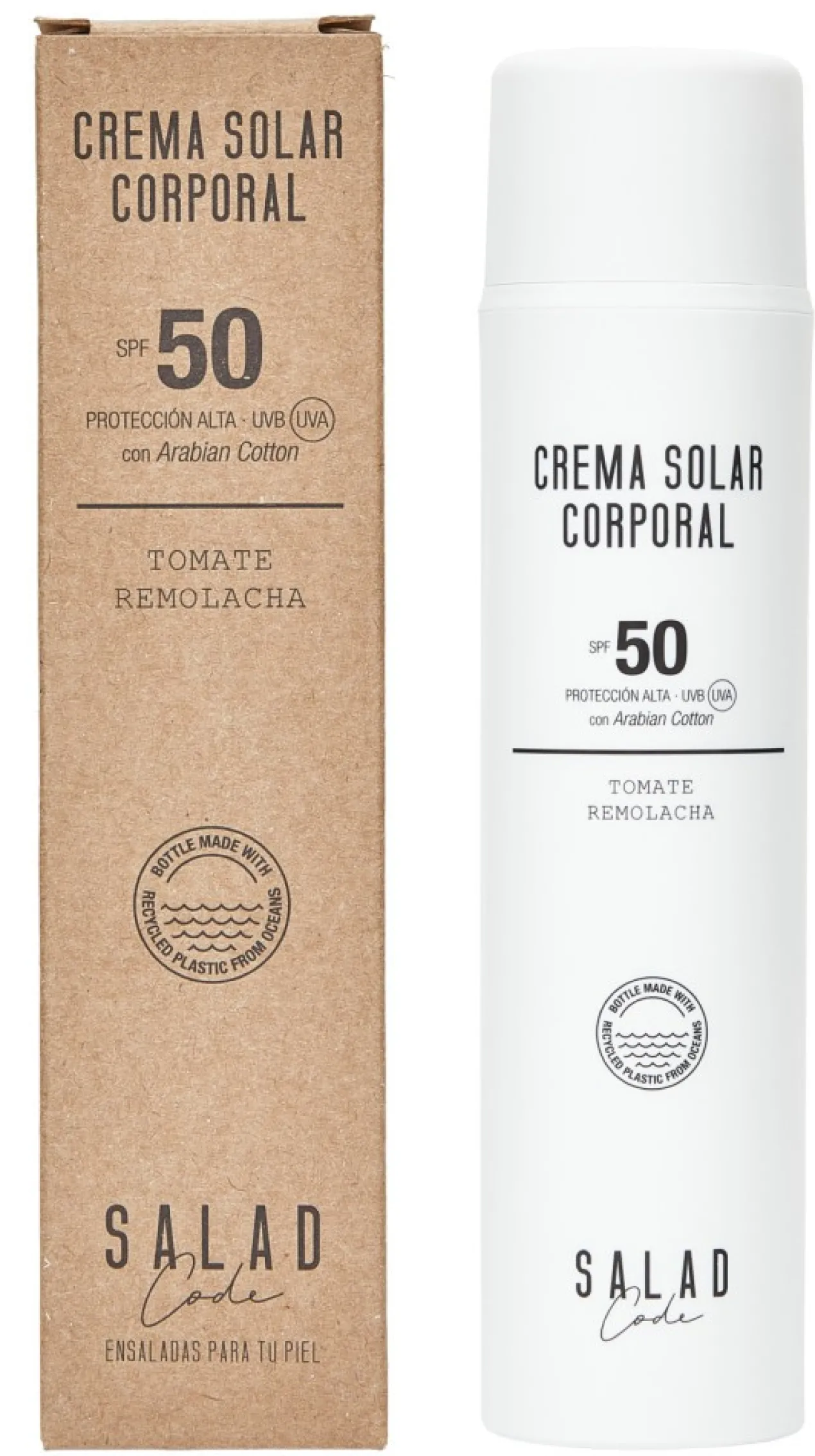 Protetor Solar Corporal FPS50 Tomate e Beterraba