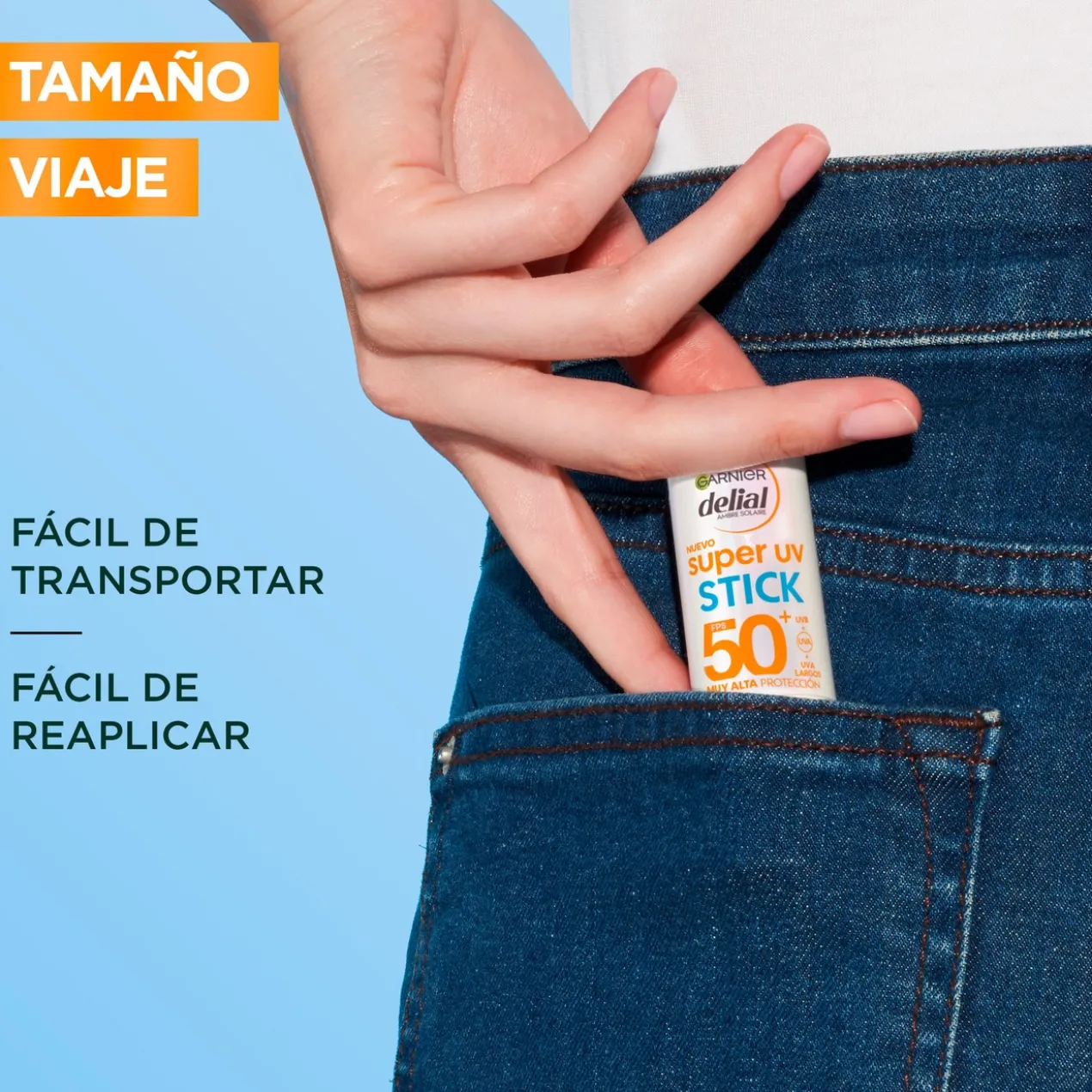 Protetor Solar em Barra Delial Super UV Stick SPF50+