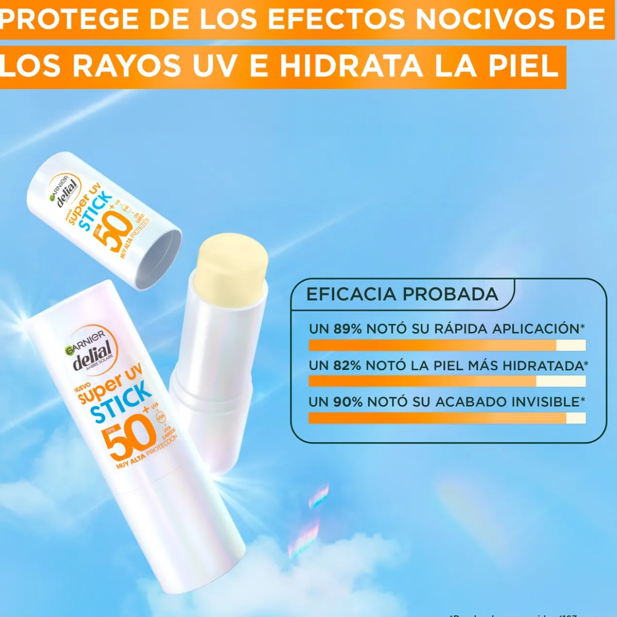 Protetor Solar em Barra Delial Super UV Stick SPF50+