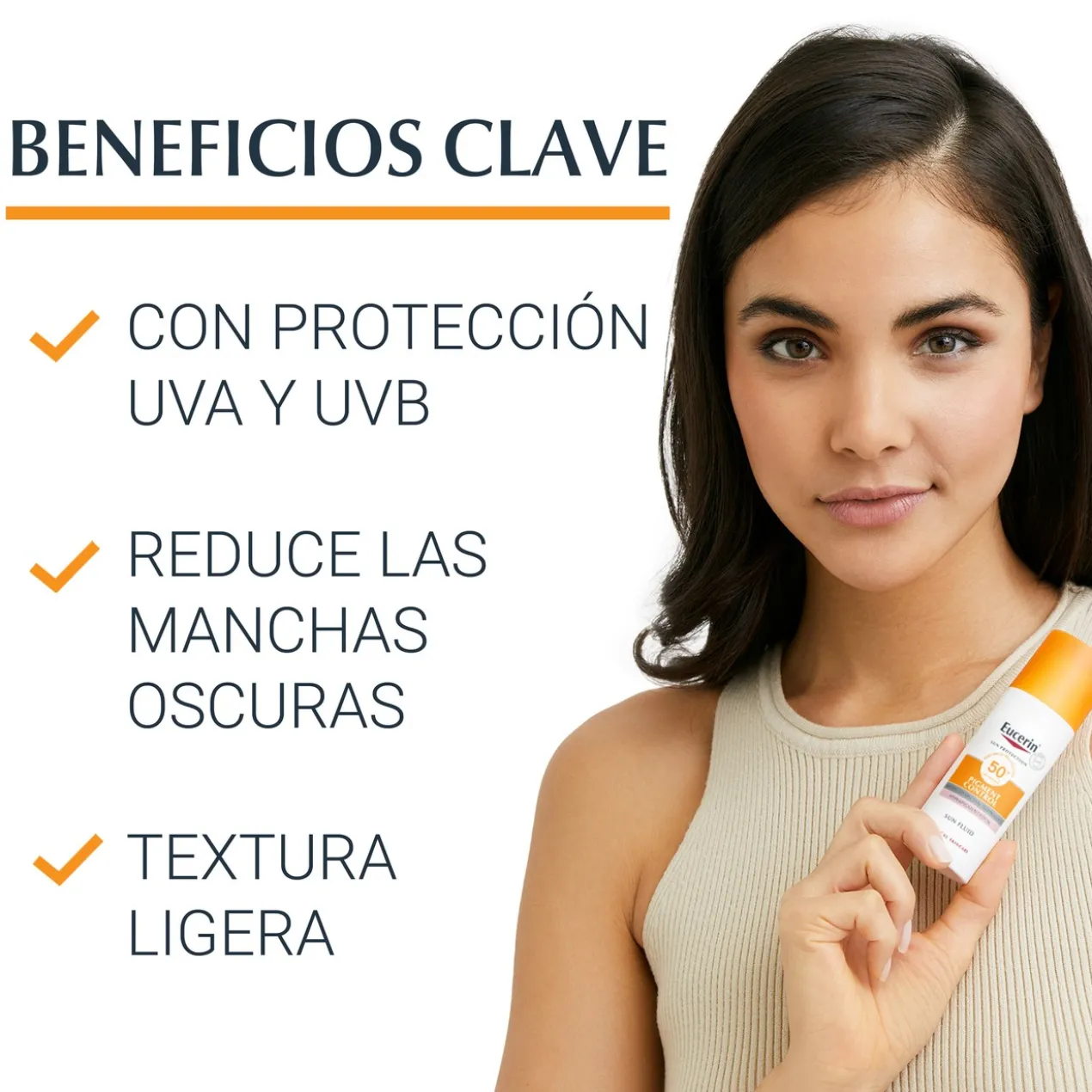 Protetor Solar Facial Fluido SPF50+