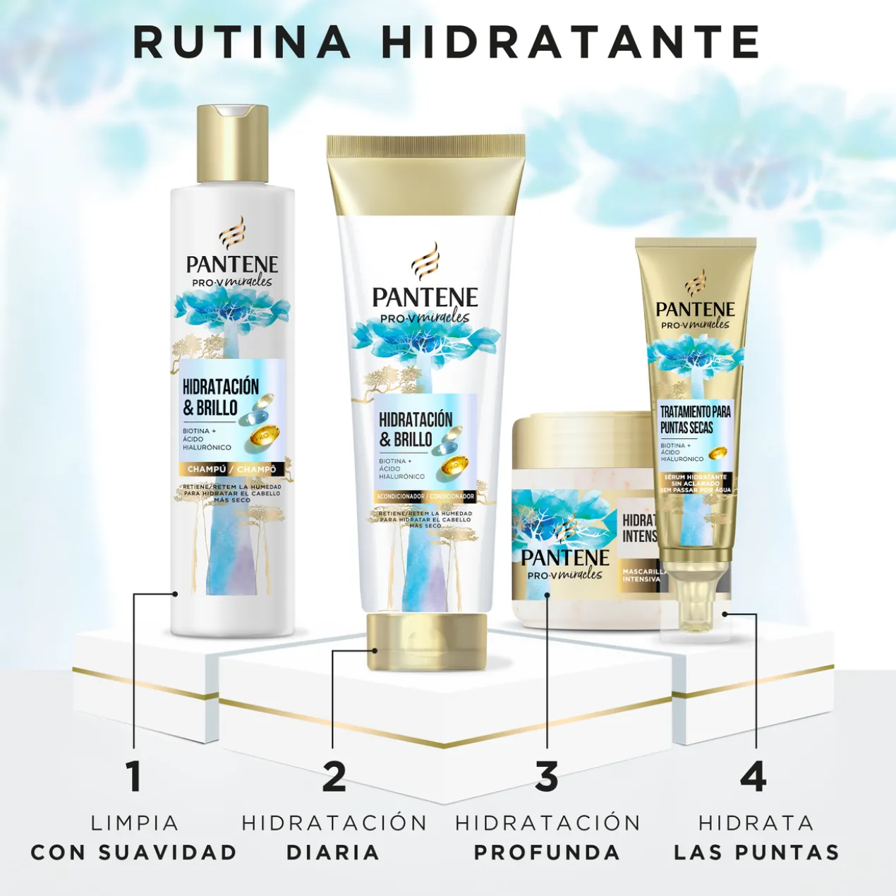 Pro-V Miracles Shampoo Hidratação e Brilho