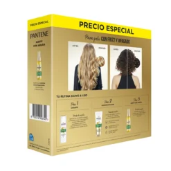 Pro-V Suave & Liso Champô 325ml + Amaciador 220ml + Óleo 100ml