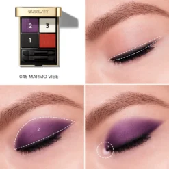 Pucci Ombres G 045 Marmo Vibe Sombras de Olhos em 4 Tons Edição Limitada