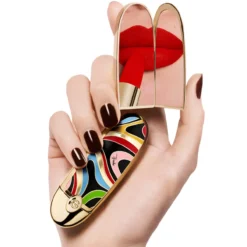 Pucci Rouge G Marmo Kiss Estojo Joia Duplo Espelho