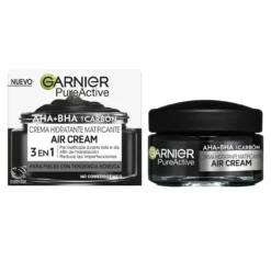 Pure Active Creme Hidratante Matificante com AHA + BHA com Carvão