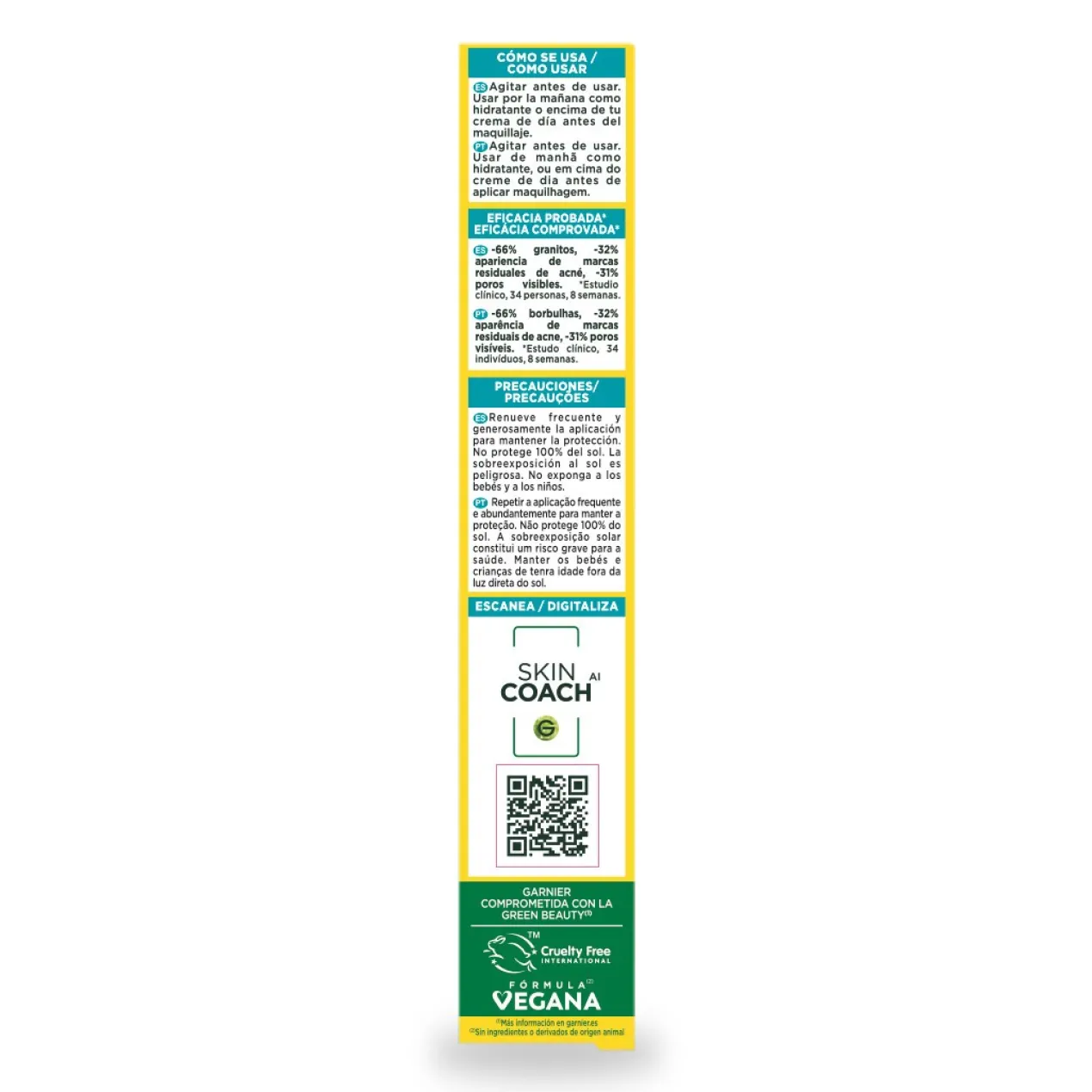 Pure Active Fluido UV com BHA + Niacinamida SPF50+