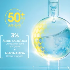 Pure Active Fluido UV com BHA + Niacinamida SPF50+