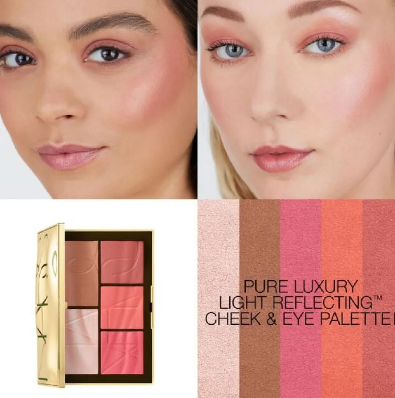 Pure Luxury Light Reflecting Paleta Olhos e Maçãs do Rosto