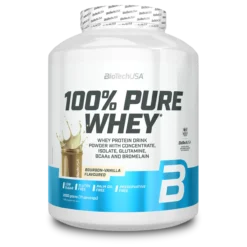 100% Pure Whey Bourbon Baunilha complemento alimentar em pó