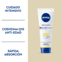Q10 Creme de Mãos Antienvelhecimento 3 em 1