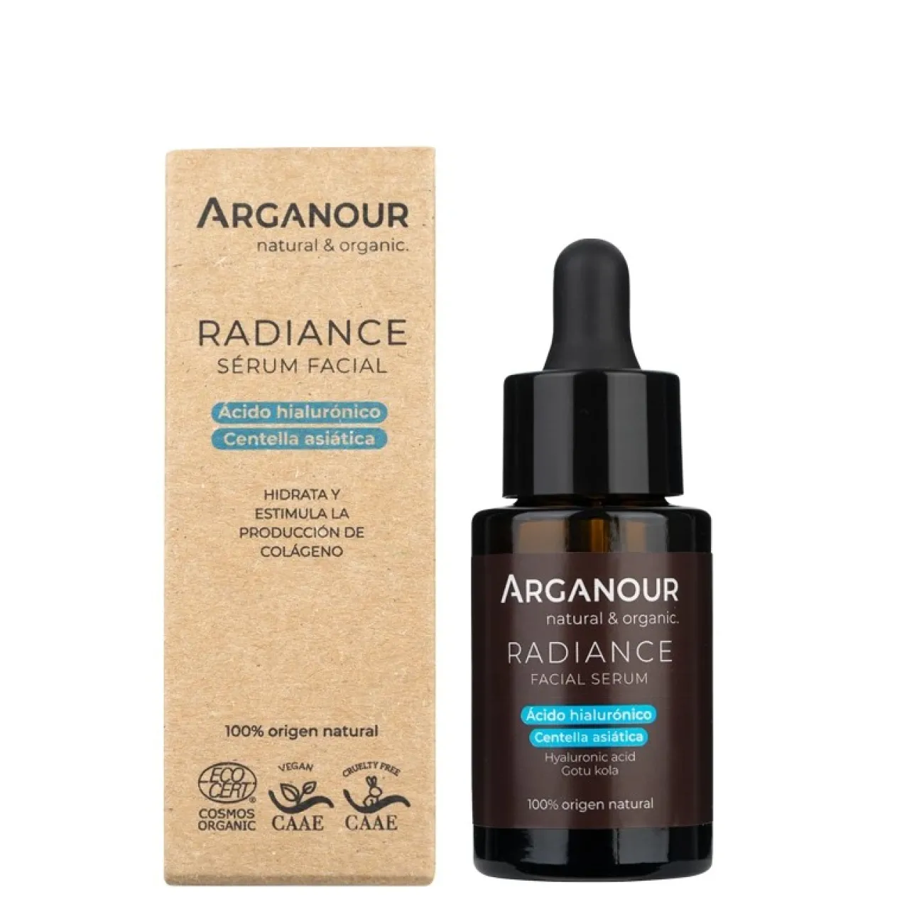 Radiance Sérum Facial com Ácido Hialurónico e Centelha Asiática