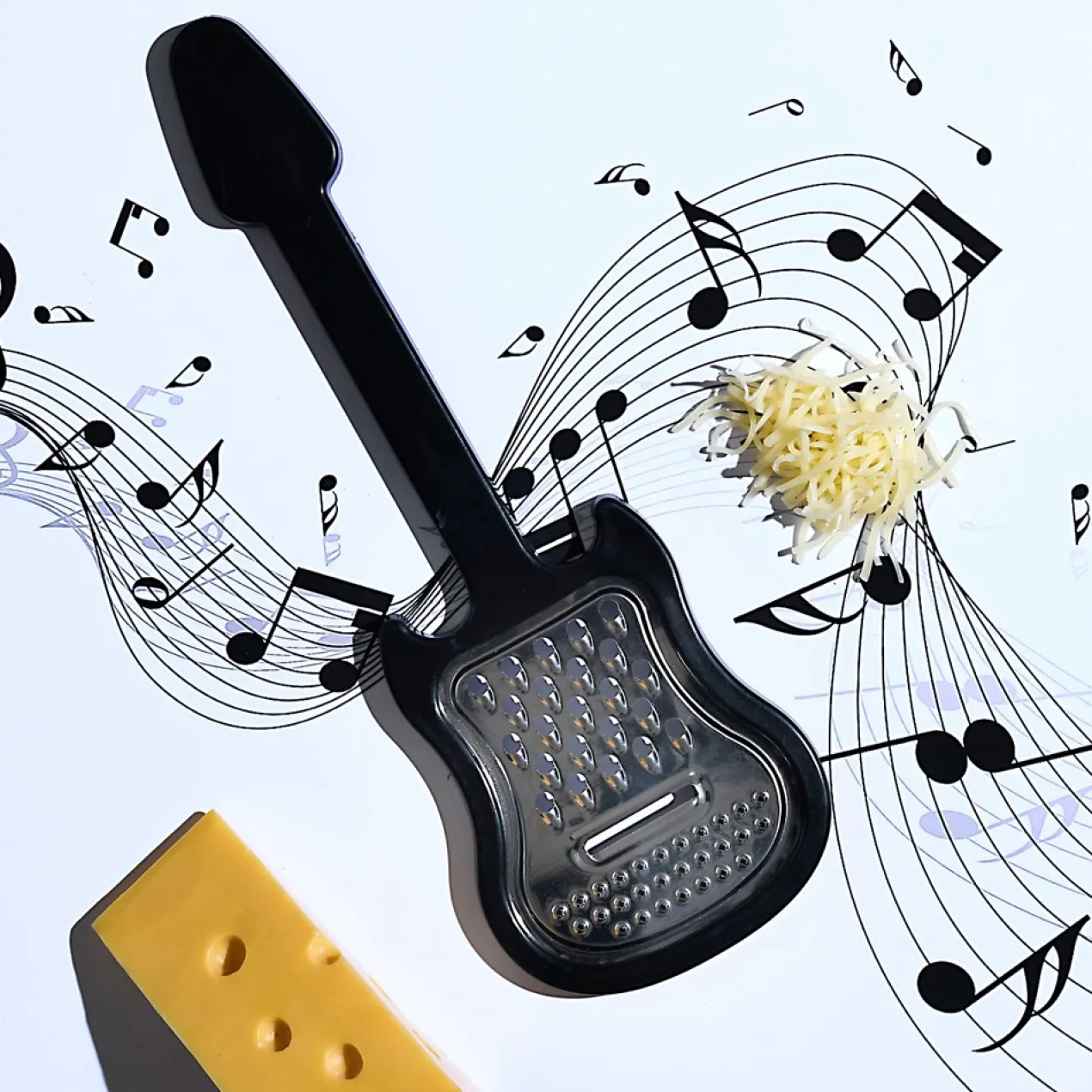 Ralador em Forma de Guitarra