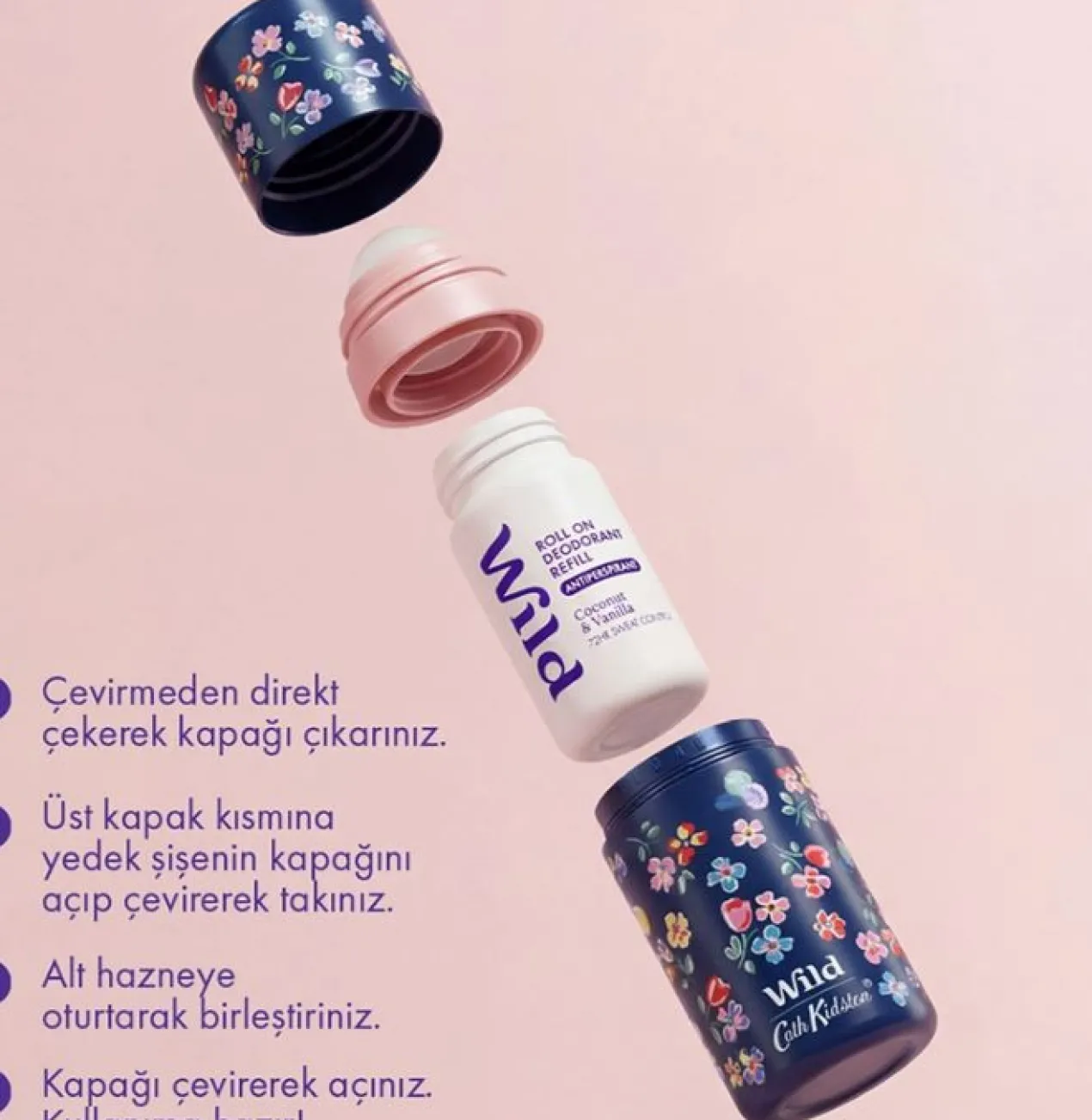 Recarga de Desodorizante Roll-On Coconut & Vanilla