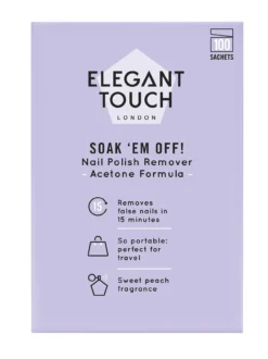 Removedor de Verniz Soak 'Em off! Nail Polish Remover