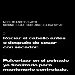 Reshaper Laca de Fixação Forte e Toque Suave