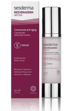 Resveraderm Antiox Creme Gel Concentrado Antienvelhecimento