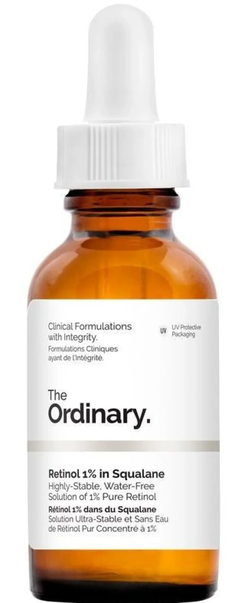 Retinol 1% em Esqualano Sérum Rosto Anti-idade
