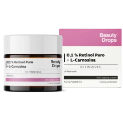 0,1% Retinol Puro + L-Carnosina Creme antienvelhecimento