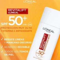 Revitalift Clinical Fluido Hidratante Anti-UV Diário com Vitamina C