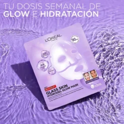Revitalift Filler Glass Skin Máscara Facial de Hidrogel Iluminadora