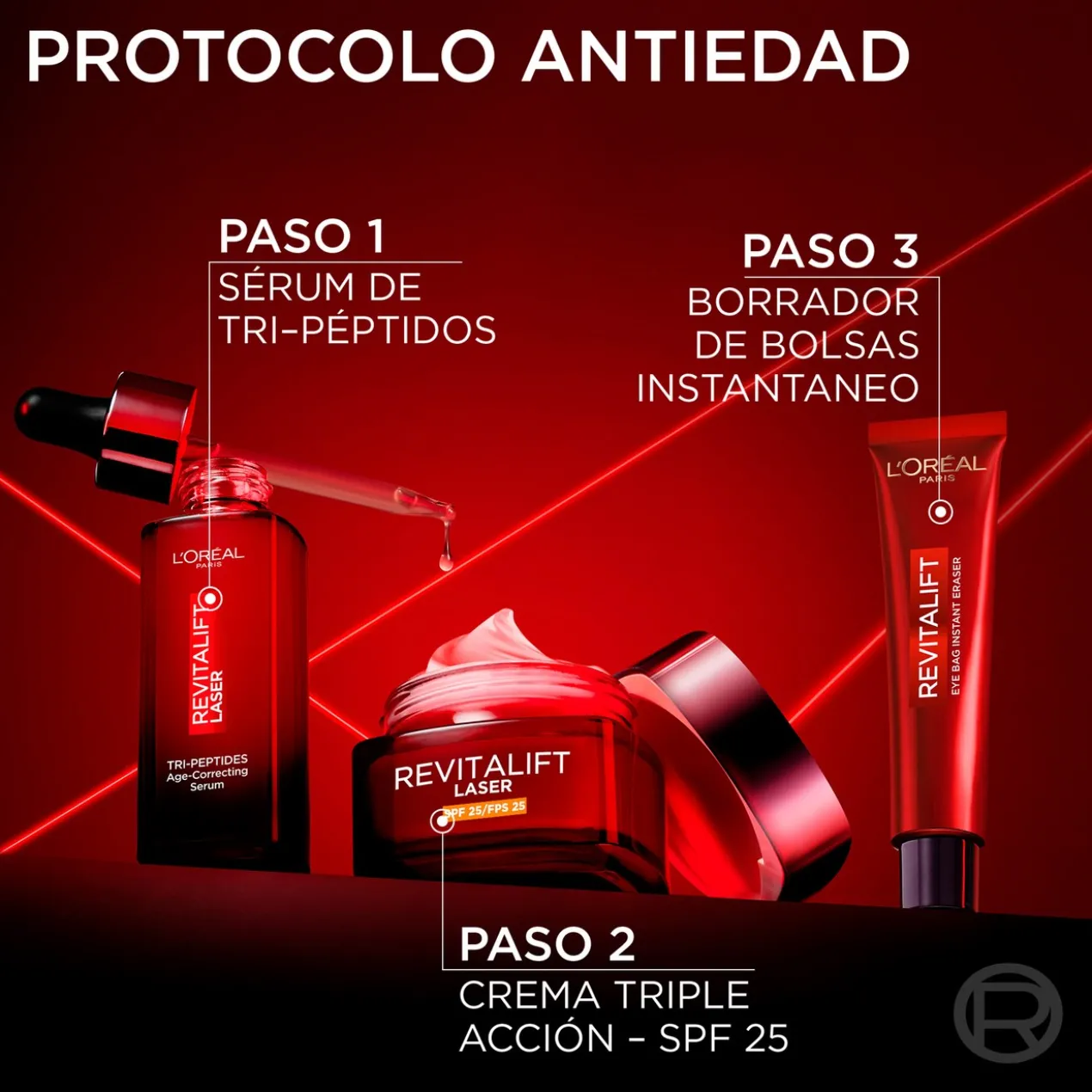 Revitalift Laser Corrector de Papos Instantâneo