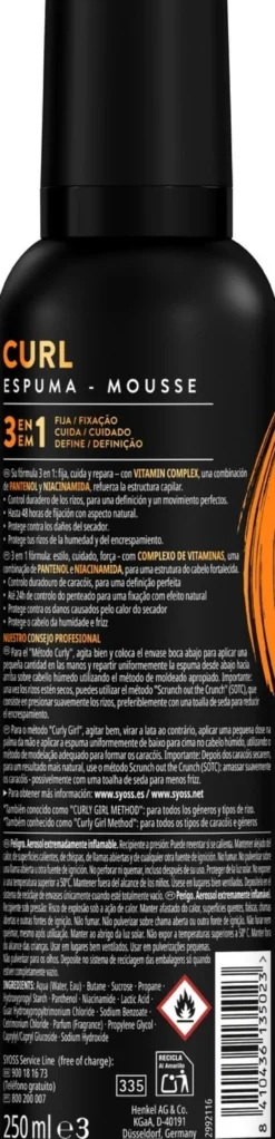 RizosFlex Mousse Espuma Caracóis