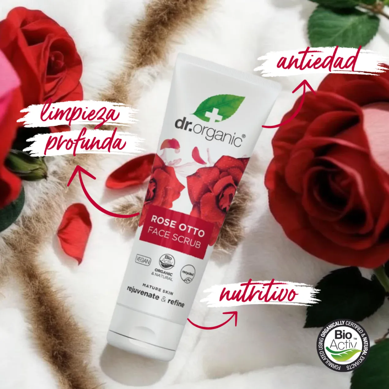 Rose Otto Esfoliante Facial