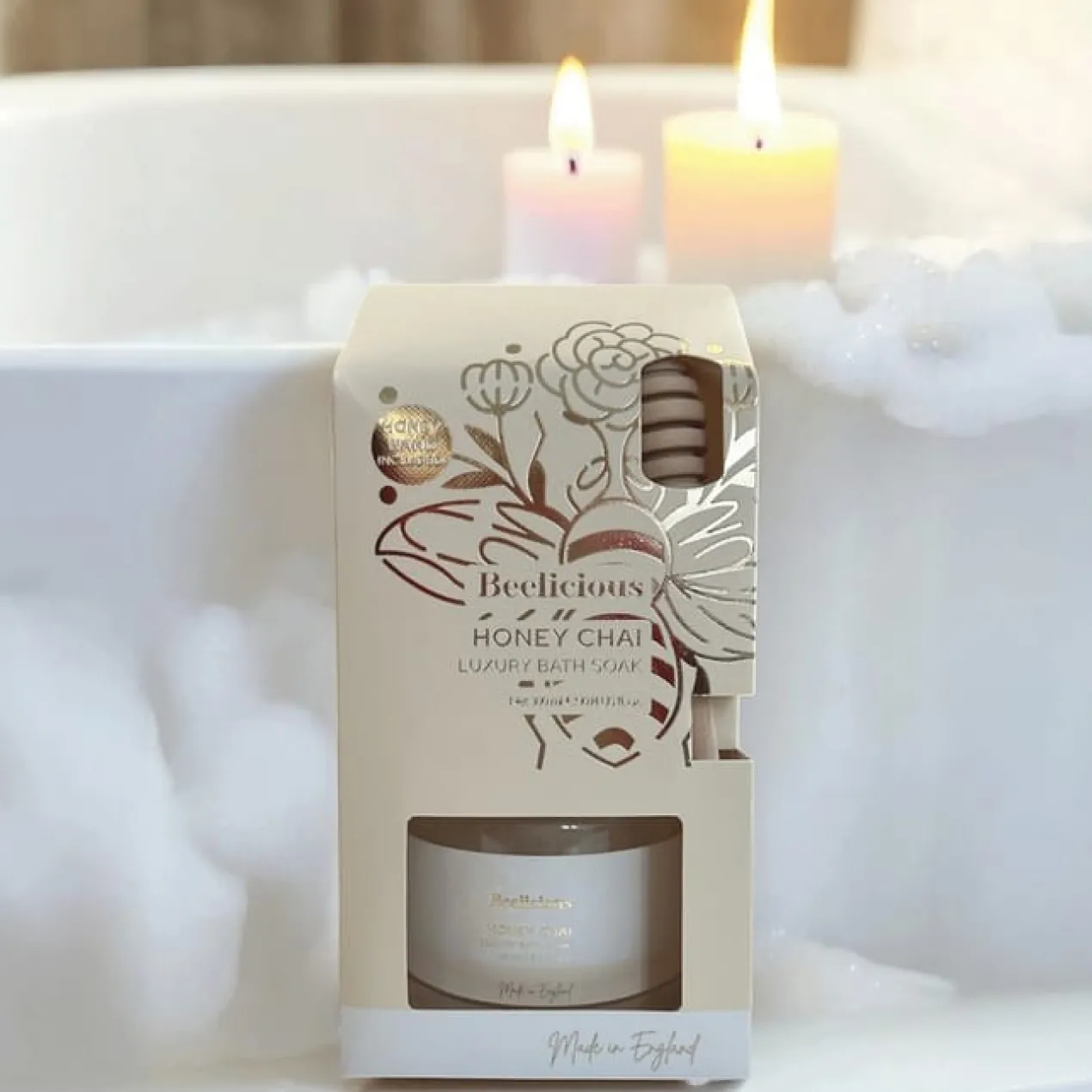 Sais de Banho Soak Honey Chai