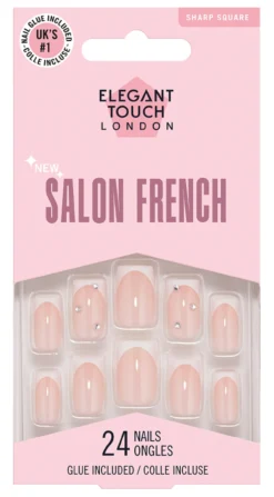 Salon French 188 Unhas Postiças Edição Limitada