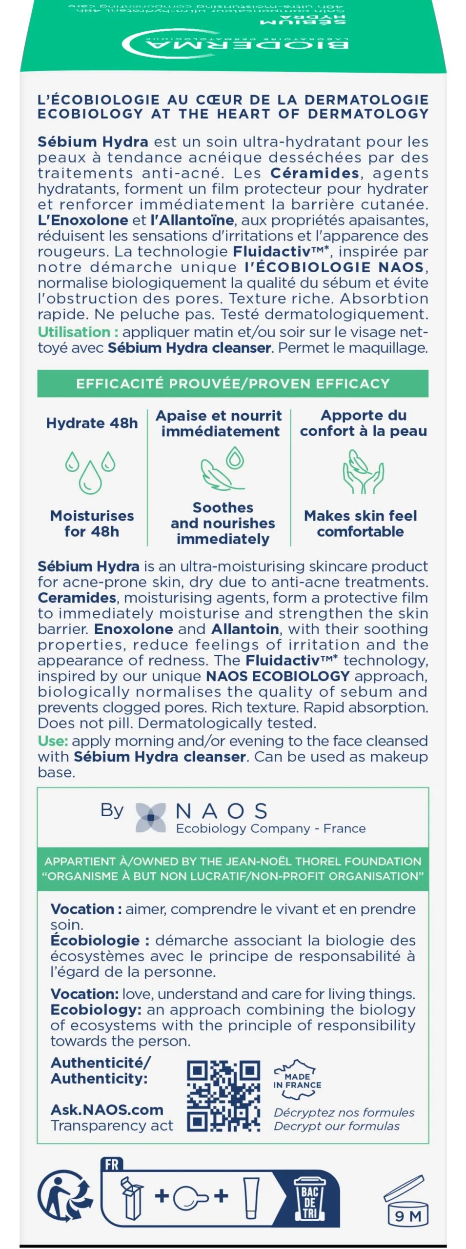 Sébium Hydra Creme Hidratante