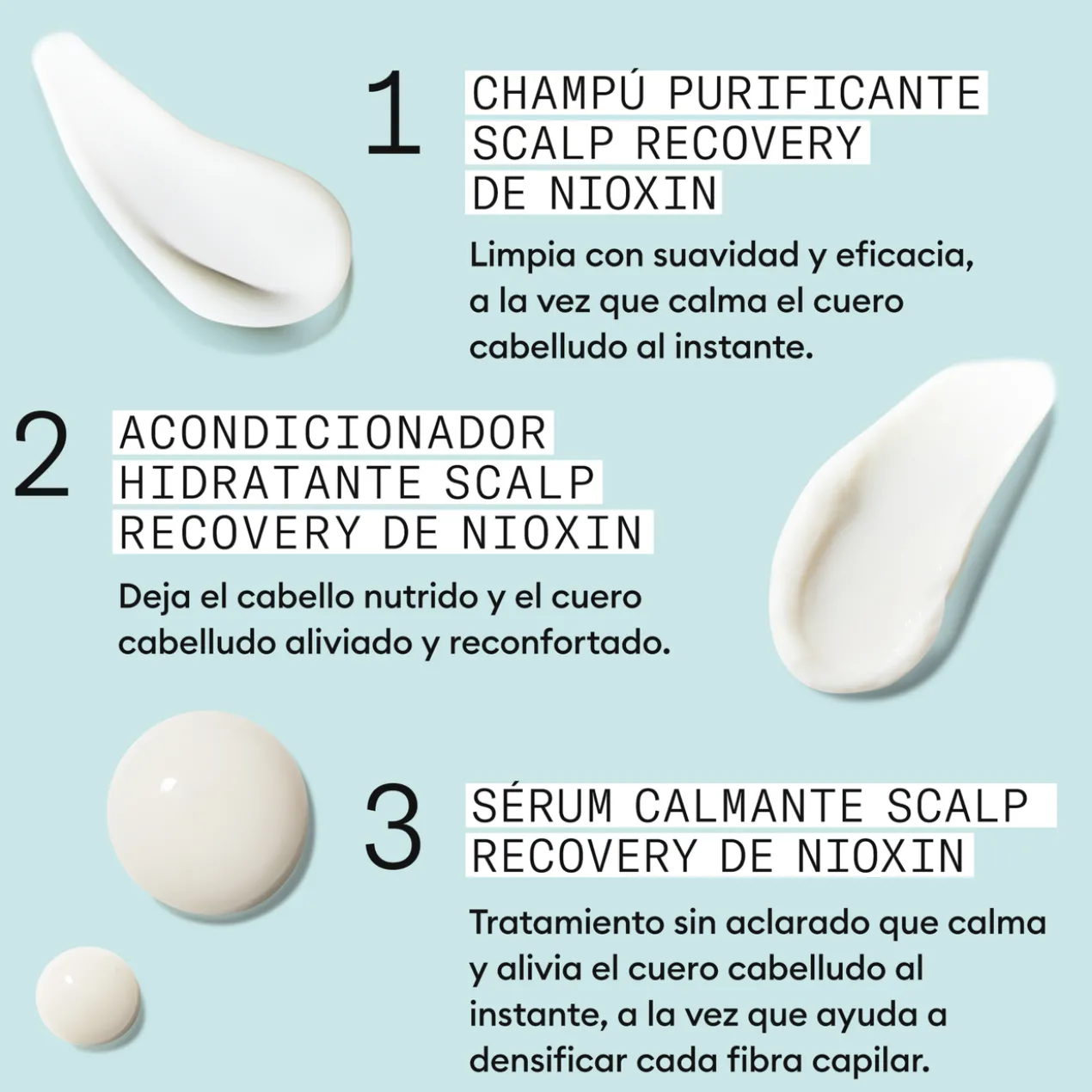 Scalp Recovery Kit Anticaspa Cabelo Descamado e com Comichão