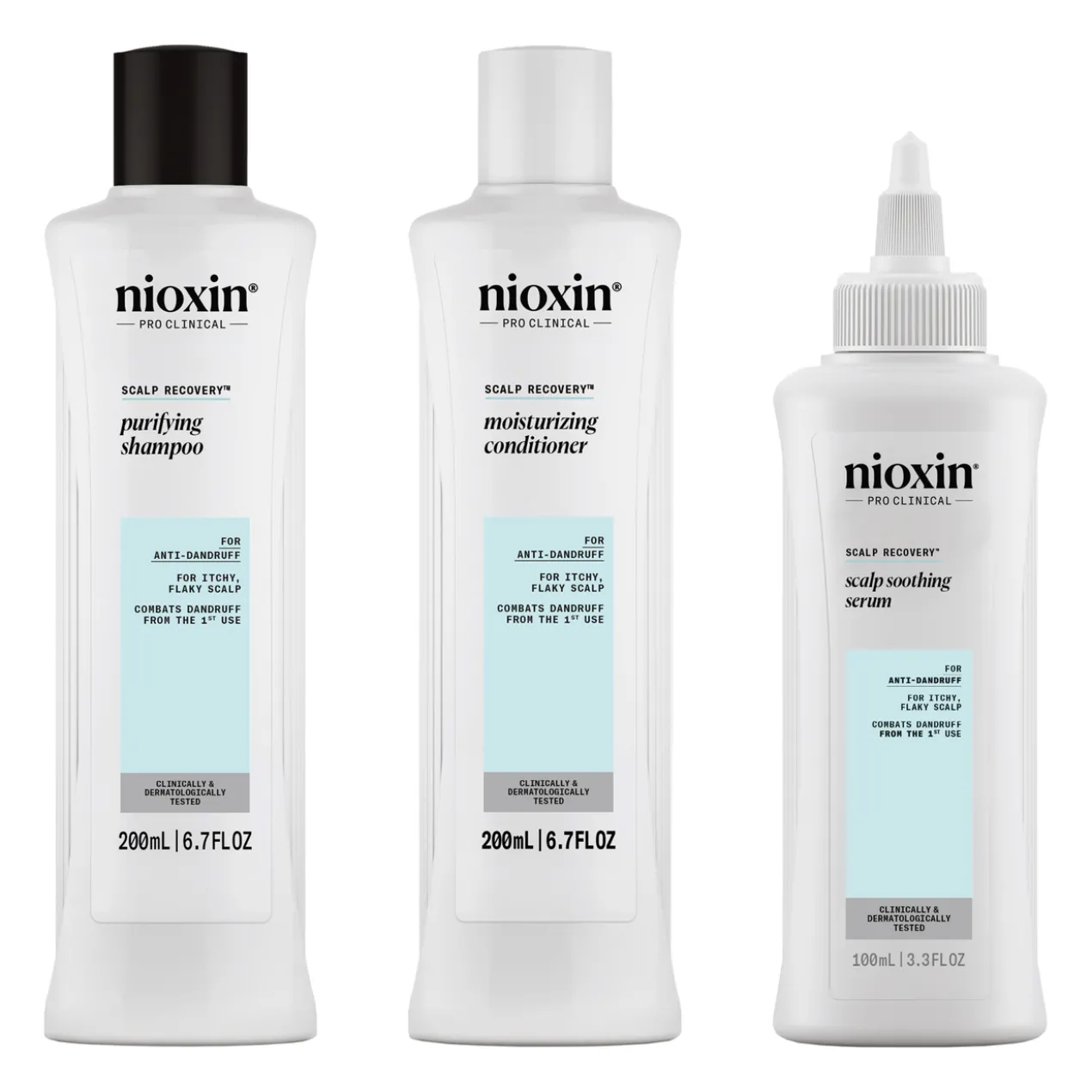 Scalp Recovery Kit Anticaspa Cabelo Descamado e com Comichão